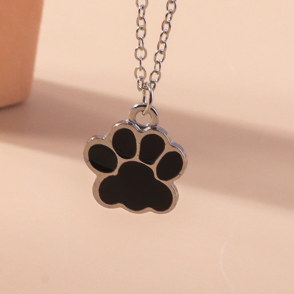 Kuro & Shiro Paw Necklace