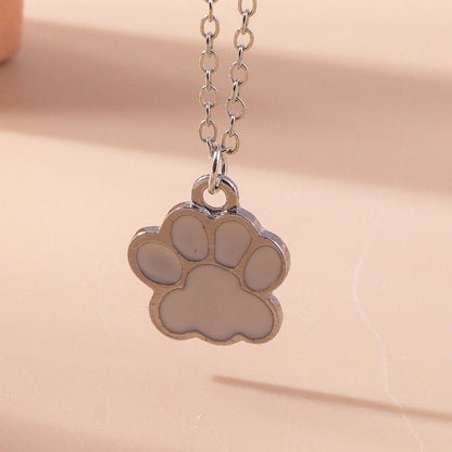Kuro & Shiro Paw Necklace