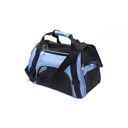Portable Pet Carrier Bag - Breathable Mesh Travel Bags for Small Dogs, Cats & Puppies